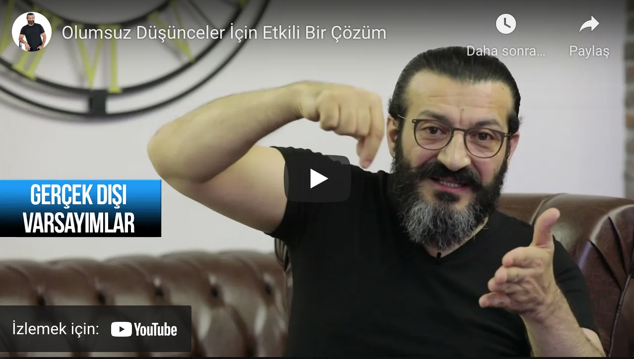 Olumsuz Düşünceler İçin Etkili Bir Çözüm