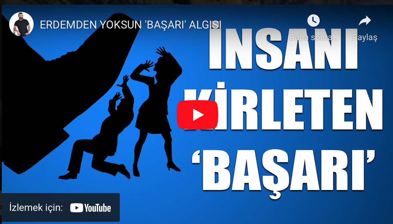 ERDEMDEN YOKSUN BAŞARI ALGISI